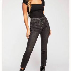 New with tags free people lovers knot jeans.